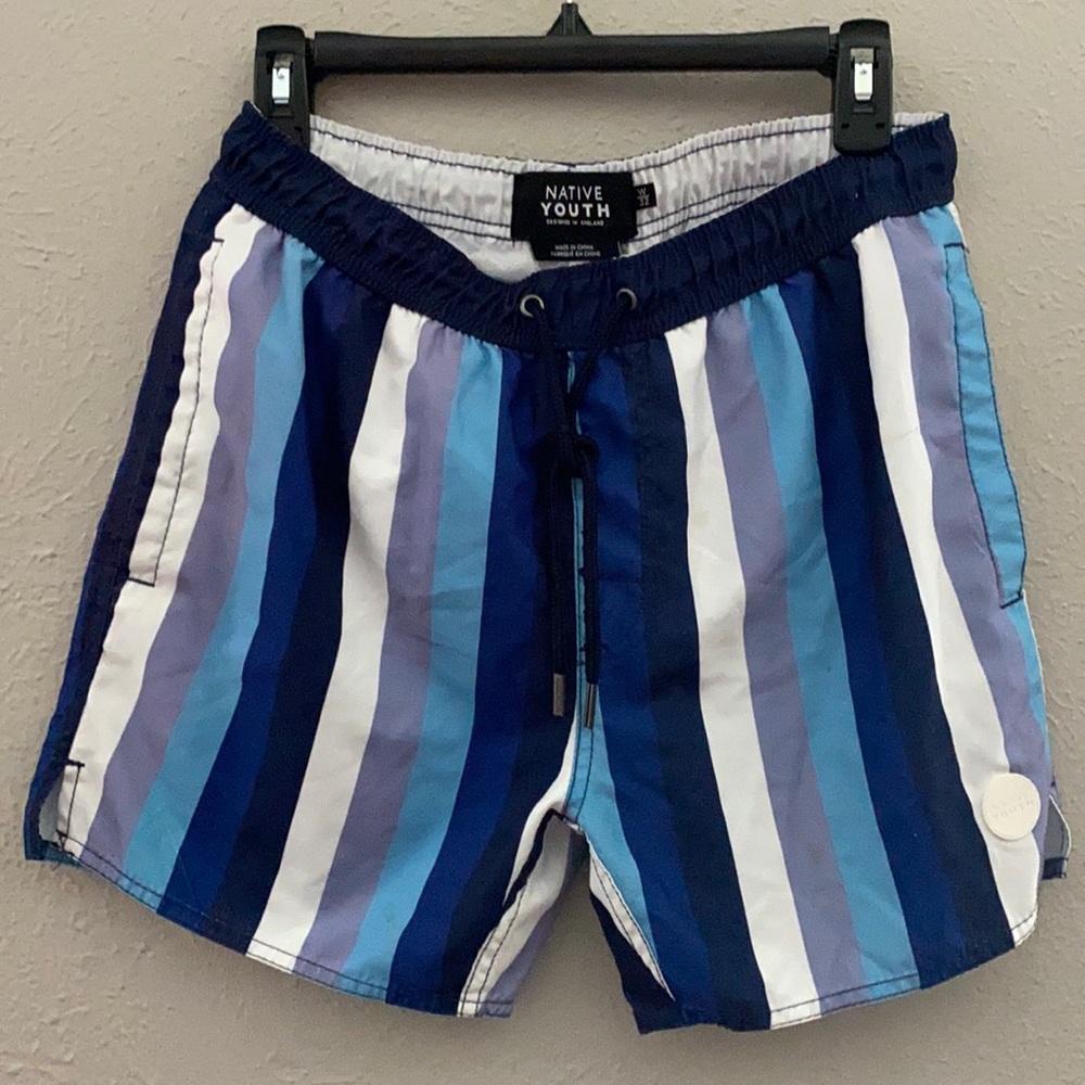 Native youth swim trunks. Waist 32.